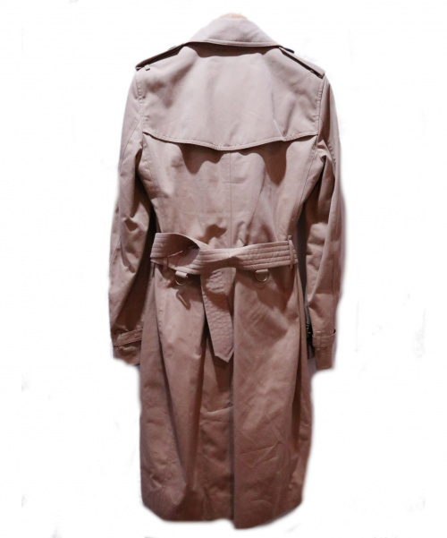 BURBERRY（バーバリー）BURBERRY (バーバリー) THE KENSINGTON COAT ベージュ サイズ:36の古着・服飾アイテム