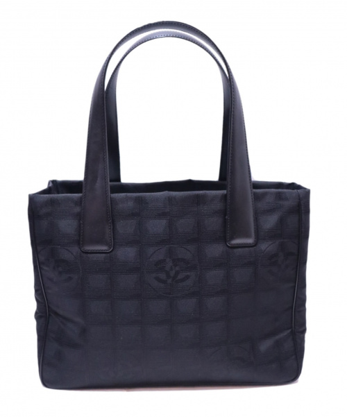 CHANEL（シャネル）CHANEL (シャネル) トートバッグ ブラック ニュートラベルライン 9072389の古着・服飾アイテム