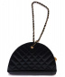 CHANEL (シャネル) サテンチェーンショルダーバッグ ブラック 1246943：79800円