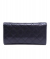 CHANEL (シャネル) CHANEL L-GUSSET FLAP WALLET ブラック 26951186：69800円