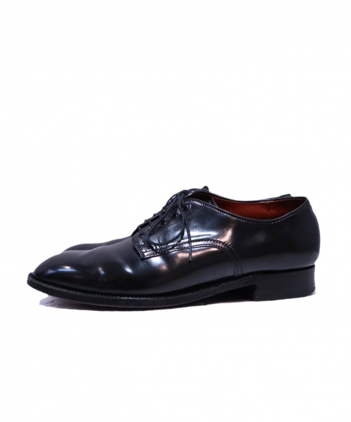 Alden（オールデン）ALDEN × SHIPS (オールデン × シップス) プレーントゥシューズ ブラック サイズ:9D 53885  モディファイドラスト　コードバンの古着・服飾アイテム