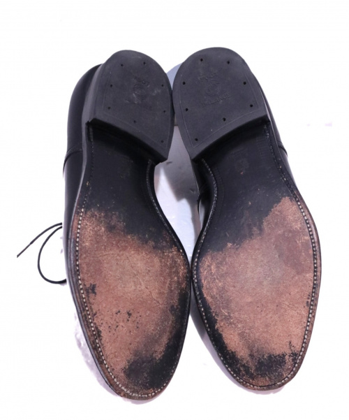 Alden（オールデン）ALDEN × SHIPS (オールデン × シップス) プレーントゥシューズ ブラック サイズ:9D 53885  モディファイドラスト　コードバンの古着・服飾アイテム