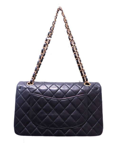 CHANEL（シャネル）CHANEL (シャネル) チェーンショルダーバッグ ブラック マトラッセ 6362328の古着・服飾アイテム