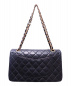 CHANEL (シャネル) チェーンショルダーバッグ ブラック マトラッセ 6362328：178000円