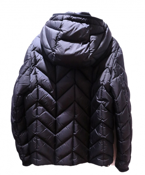 MONCLER（モンクレール）MONCLER (モンクレール) フーデットダウンジャケット ブラック サイズ:4の古着・服飾アイテム