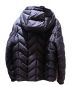 MONCLER (モンクレール) フーデットダウンジャケット ブラック サイズ:4：97800円