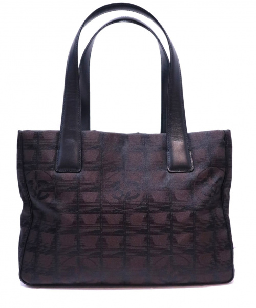 CHANEL（シャネル）CHANEL (シャネル) ハンドバッグ ブラウン ニュートラベルライン 9920733の古着・服飾アイテム
