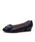 Salvatore Ferragamo (サルヴァトーレ フェラガモ) ヴァラリボンパンプス ブラック サイズ:6：9800円