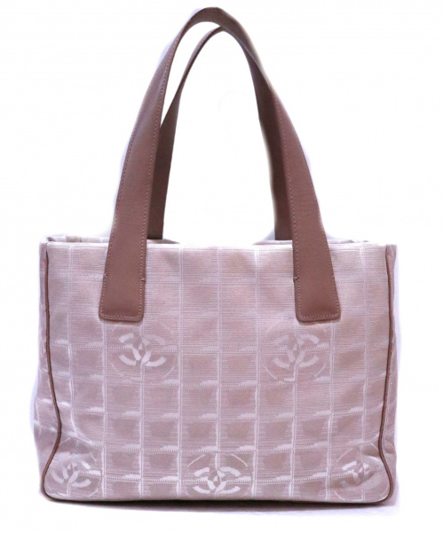 CHANEL（シャネル）CHANEL (シャネル) トートバッグ ベージュ ニュートラベルライン 8498673の古着・服飾アイテム