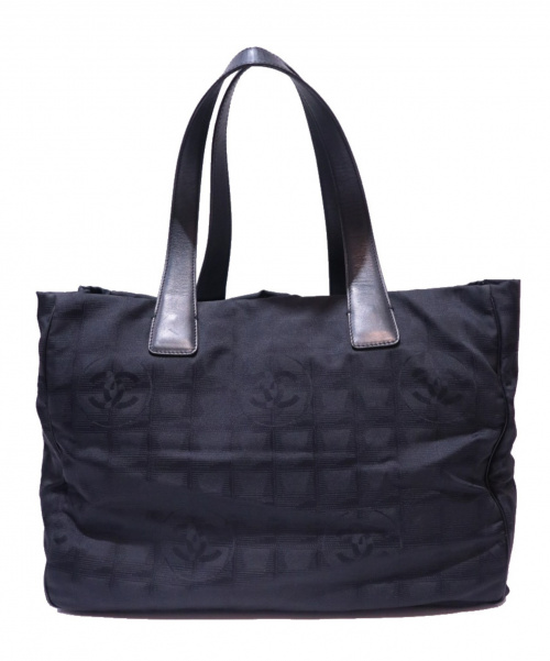 CHANEL（シャネル）CHANEL (シャネル) トートバッグ ブラック ニュートラベルライン 8021960の古着・服飾アイテム