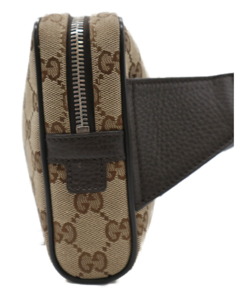 GUCCI（グッチ）GUCCI (グッチ) ウエストバッグ ベージュ GG 449174 527066の古着・服飾アイテム