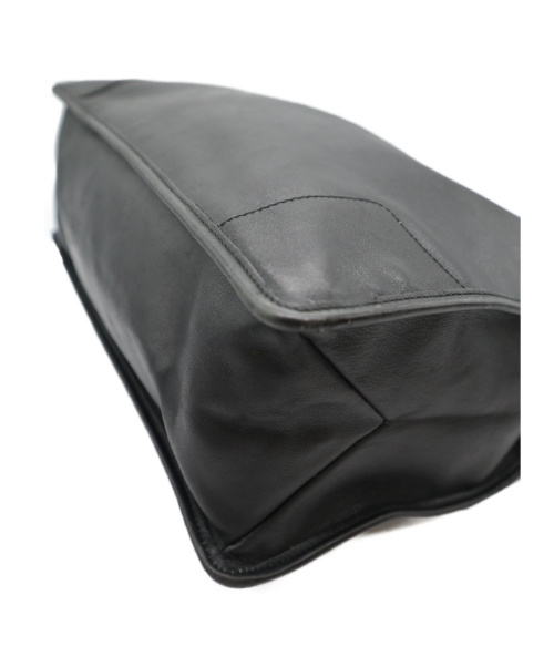 GUCCI（グッチ）GUCCI (グッチ) レザートートバッグ ブラック 002.1091.3754 -の古着・服飾アイテム