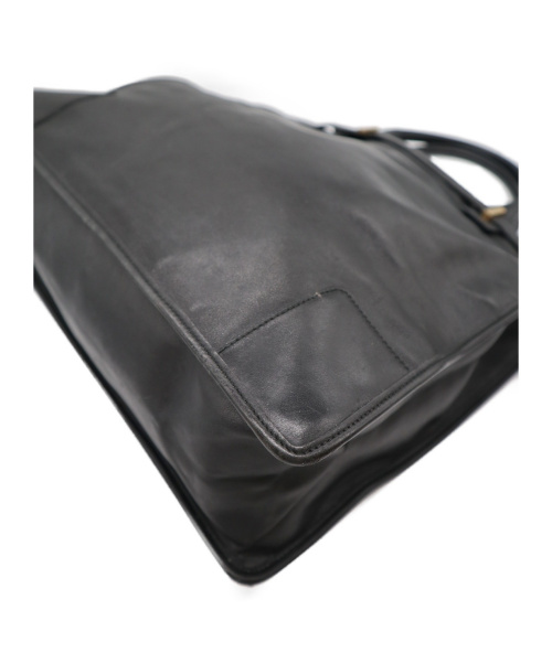 GUCCI（グッチ）GUCCI (グッチ) レザートートバッグ ブラック 002.1091.3754 -の古着・服飾アイテム