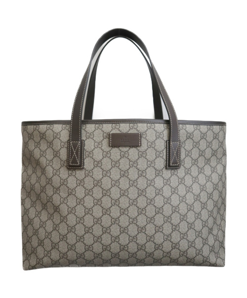 GUCCI（グッチ）GUCCI (グッチ) トートバッグ ベージュ GG 211187 524947の古着・服飾アイテム