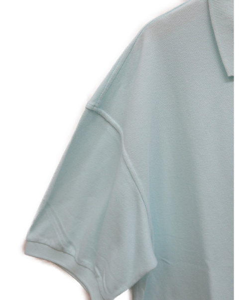 HERMES（エルメス）HERMES (エルメス) Hロゴポロシャツ スカイブルー サイズ:Lの古着・服飾アイテム
