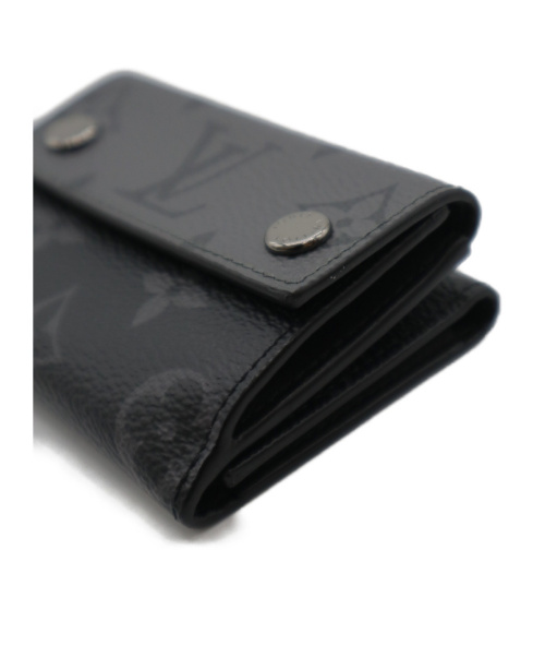 LOUIS VUITTON（ルイ ヴィトン）LOUIS VUITTON (ルイヴィトン) ディスカバリー・コンパクトウォレット エクリプス・エクリプスリバース（黒） M45417 FH2210の古着・服飾アイテム