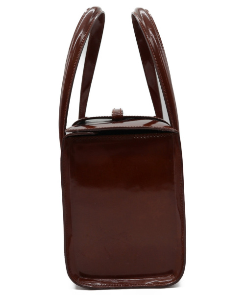 Cartier（カルティエ）Cartier (カルティエ) [OLD]ハンドバッグ ブラウン パンテールの古着・服飾アイテム