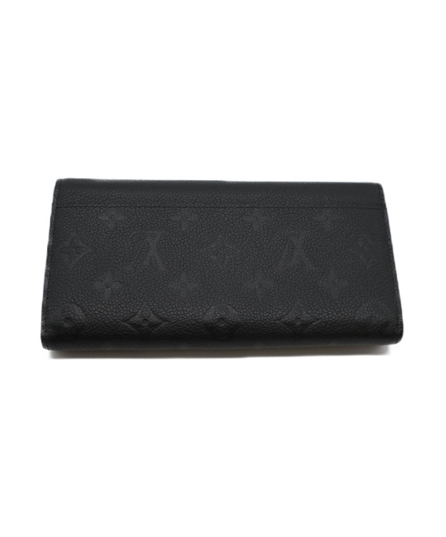 LOUIS VUITTON（ルイ ヴィトン）LOUIS VUITTON (ルイヴィトン) ポルトフォイユ サラ ノアール モノグラム・アンプラント M61182 CA2167の古着・服飾アイテム