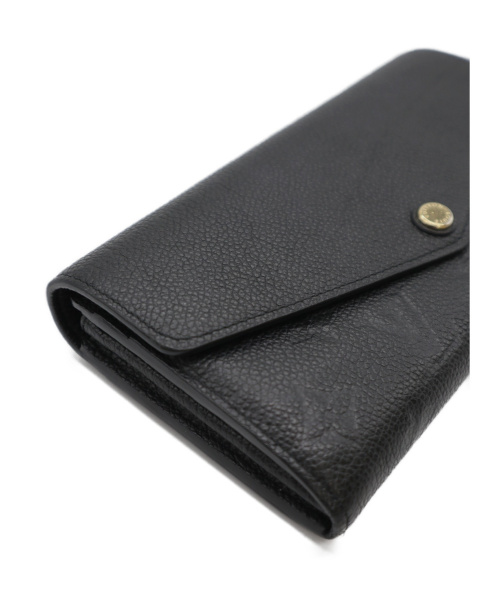 LOUIS VUITTON（ルイ ヴィトン）LOUIS VUITTON (ルイヴィトン) ポルトフォイユ サラ ノアール モノグラム・アンプラント M61182 CA2167の古着・服飾アイテム