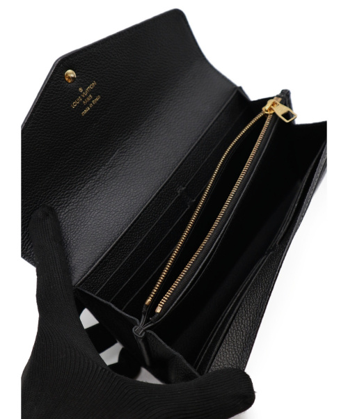 LOUIS VUITTON（ルイ ヴィトン）LOUIS VUITTON (ルイヴィトン) ポルトフォイユ サラ ノアール モノグラム・アンプラント M61182 CA2167の古着・服飾アイテム