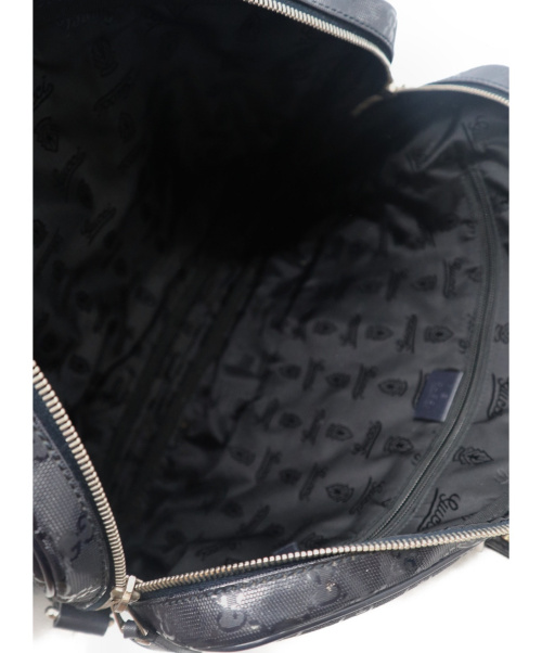 GUCCI（グッチ）GUCCI (グッチ) ブリーフバッグ ネイビー GG・インプリメ 208463 001998の古着・服飾アイテム