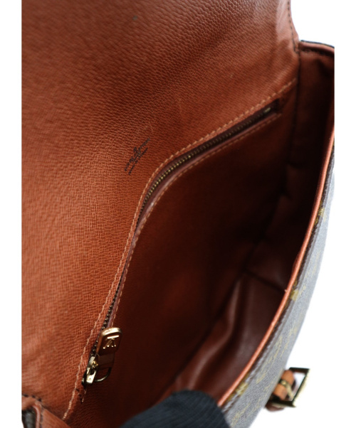 LOUIS VUITTON（ルイ ヴィトン）LOUIS VUITTON (ルイヴィトン) シャンティGM エベヌ モノグラム M40647 VI8902 ポケット内部ベタツキ有・ストラップスレ有の古着・服飾アイテム