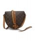LOUIS VUITTON (ルイヴィトン) シャンティGM エベヌ モノグラム M40647 VI8902 ポケット内部ベタツキ有・ストラップスレ有：35800円