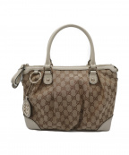 GUCCIグッチ）の古着「2WAYショルダーバッグ」｜ベージュ