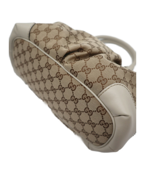 GUCCI（グッチ）GUCCI (グッチ) 2WAYショルダーバッグ ベージュ 247902 525040の古着・服飾アイテム
