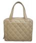 CHANEL (シャネル) ワイルドステッチハンドバッグ ベージュ A14693 7369524：59800円