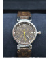 LOUIS VUITTON (ルイヴィトン) タンブール・モノグラム34 R15231 QA070 クォーツ ベルトSN1109  本体TV7387：248000円