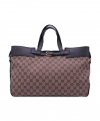 GUCCIグッチ）の古着「GG柄ハンドバッグ」｜ベージュ