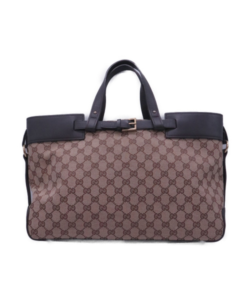 GUCCI（グッチ）GUCCI (グッチ) GG柄ハンドバッグ ベージュ 106251 106251の古着・服飾アイテム