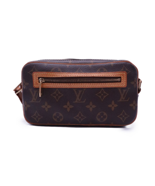 LOUIS VUITTON（ルイ ヴィトン）LOUIS VUITTON (ルイヴィトン) ポシェットシテ ブラウン モノグラム M51183 DU0023の古着・服飾アイテム