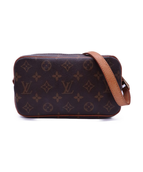 LOUIS VUITTON（ルイ ヴィトン）LOUIS VUITTON (ルイヴィトン) ポシェットシテ ブラウン モノグラム M51183 DU0023の古着・服飾アイテム