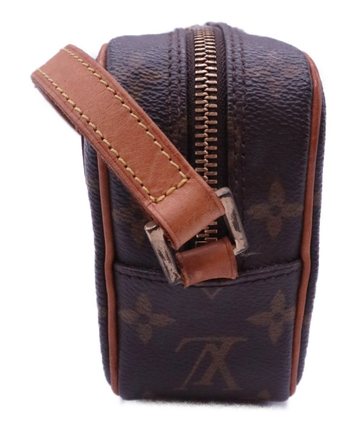 LOUIS VUITTON（ルイ ヴィトン）LOUIS VUITTON (ルイヴィトン) ポシェットシテ ブラウン モノグラム M51183 DU0023の古着・服飾アイテム