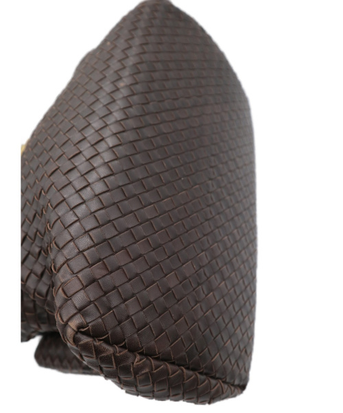 BOTTEGA VENETA（ボッテガベネタ）BOTTEGA VENETA (ボッテガヴェネタ) ローマバッグ ブラウン 171265 V7782 1301の古着・服飾アイテム