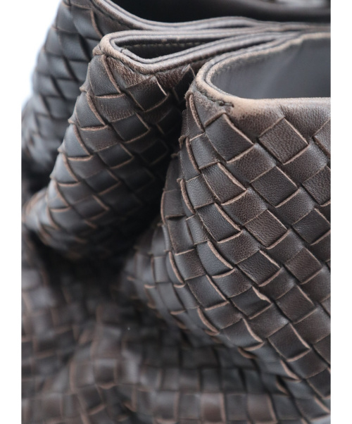 BOTTEGA VENETA（ボッテガベネタ）BOTTEGA VENETA (ボッテガヴェネタ) ローマバッグ ブラウン 171265 V7782 1301の古着・服飾アイテム
