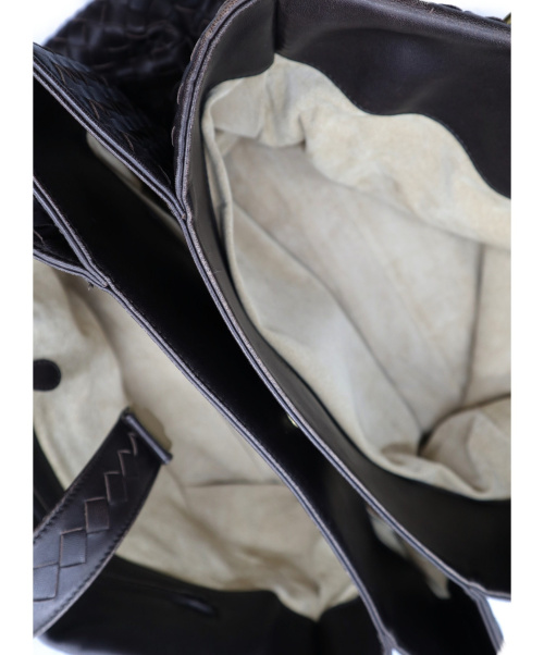 BOTTEGA VENETA（ボッテガベネタ）BOTTEGA VENETA (ボッテガヴェネタ) ローマバッグ ブラウン 171265 V7782 1301の古着・服飾アイテム