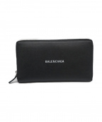 BALENCIAGAバレンシアガ）の古着「ラウンドジップウォレット」｜ブラック