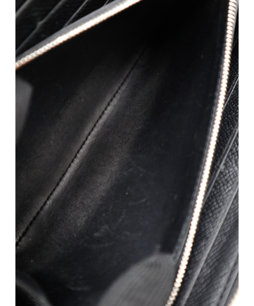 BALENCIAGA（バレンシアガ）BALENCIAGA (バレンシアガ) ラウンドジップウォレット ブラック 594317.1090.W.527538の古着・服飾アイテム