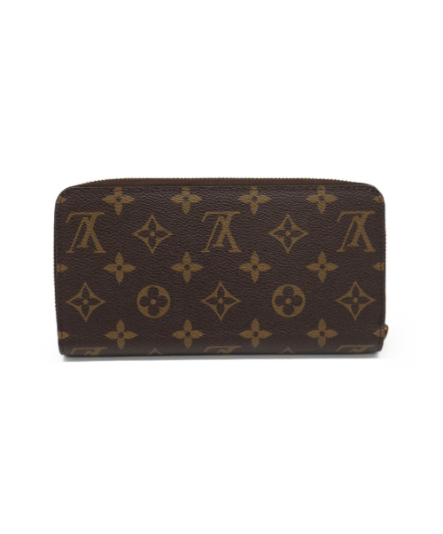 LOUIS VUITTON（ルイ ヴィトン）LOUIS VUITTON (ルイ ヴィトン) ラウンドジップウォレット ブラウン M63379 14188の古着・服飾アイテム