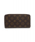 LOUIS VUITTON (ルイ ヴィトン) ラウンドジップウォレット ブラウン M63379 14188：69800円