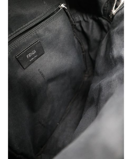 FENDI（フェンディ）FENDI (フェンディ) バグズモンスターバックパック ブラック 8BZ035 169-0501の古着・服飾アイテム