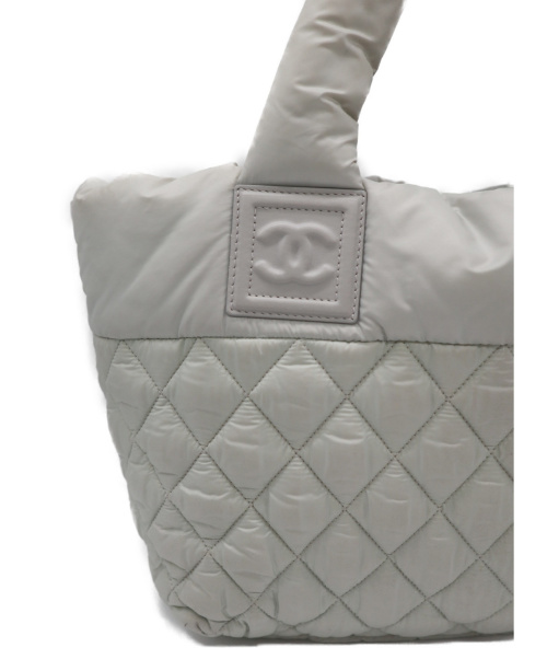 CHANEL（シャネル）CHANEL (シャネル) コココクーントートバッグ ベージュ 13655069の古着・服飾アイテム