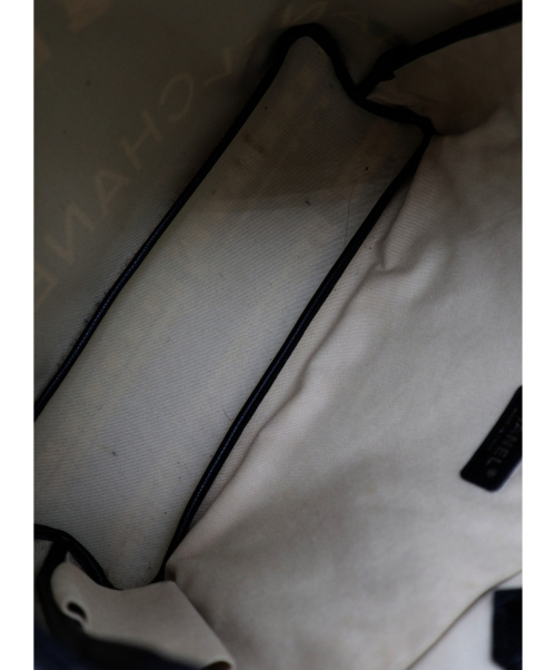 CHANEL（シャネル）CHANEL (シャネル) セントラルステーション トートバッグ ブラック クルーズライン 11035942の古着・服飾アイテム