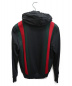 GUCCI (グッチ) テクニカルジャージーパーカー ブラック×グリーン サイズ:XS：59800円