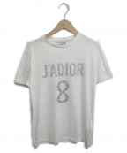 Christian Diorクリスチャン ディオール）の古着「JADIOR 8 コットンTシャツ」｜ホワイト