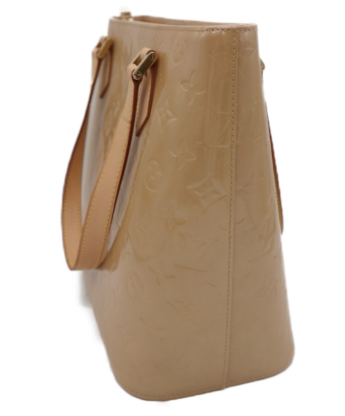 LOUIS VUITTON（ルイ ヴィトン）LOUIS VUITTON (ルイ ヴィトン) ヒューストン ピンク ヴェルニ M91340 LM0095の古着・服飾アイテム