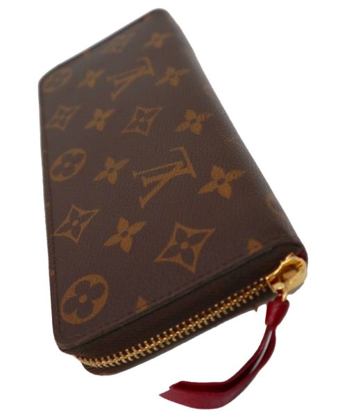 LOUIS VUITTON（ルイ ヴィトン）LOUIS VUITTON (ルイ ヴィトン) ポルトフォイユ・クレマンス ブラウン×ピンク M60742 SP2166の古着・服飾アイテム